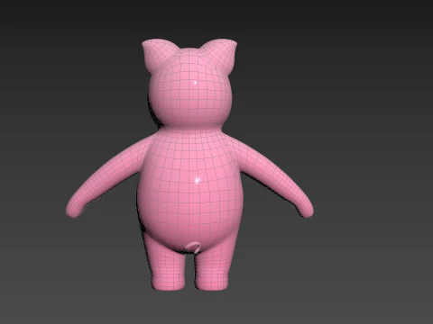 Prop233 Pig Suit 3D Model