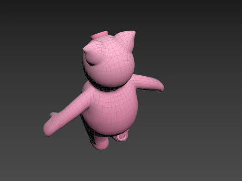 Prop233 Pig Suit 3D Model