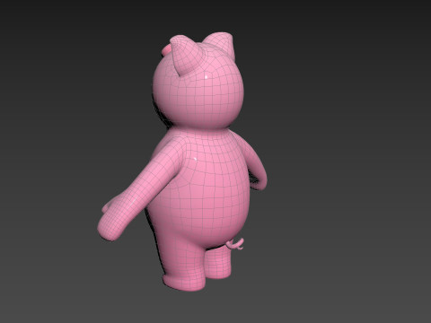 Prop233 Pig Suit 3D Модель