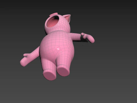 Prop233 Pig Suit 3D Model