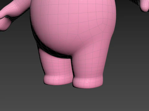 Prop233 Pig Suit 3D Model