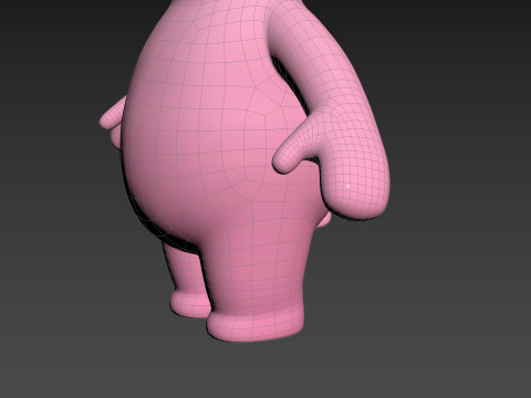 Prop233 Pig Suit 3D Модель