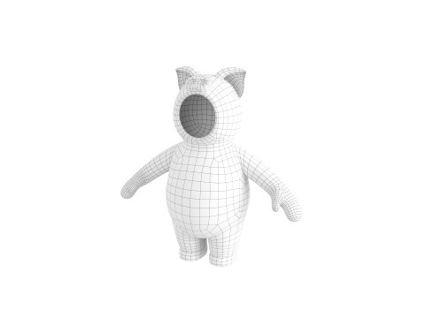 Prop233 Pig Suit 3D Модель