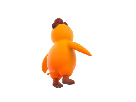 Prop234 Chicken Suit 3D Model