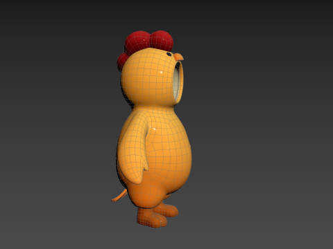 Prop234 Chicken Suit 3D-Modell