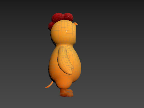 Prop234 Chicken Suit 3D-Modell