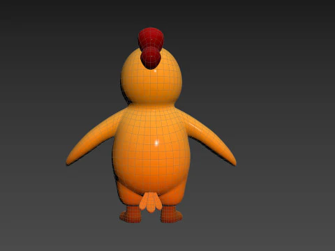 Prop234 Chicken Suit 3D Model