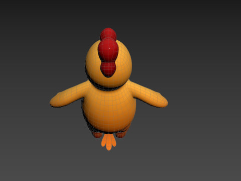 Prop234 Chicken Suit 3D-Modell