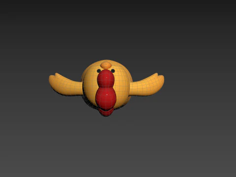 Prop234 Chicken Suit 3D Model