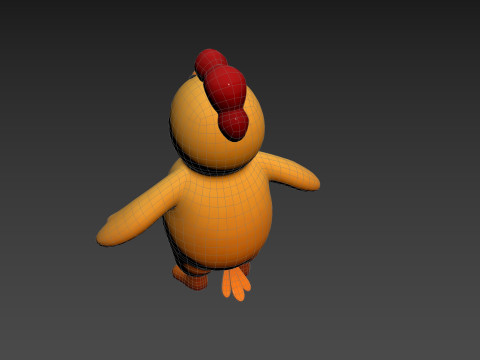 Prop234 Chicken Suit 3D-Modell