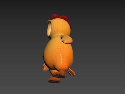 Prop234 Chicken Suit 3D-Modell
