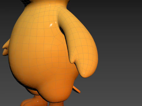 Prop234 Chicken Suit 3D Model