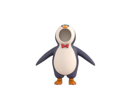 Prop235 Penguin Suit 3D Model