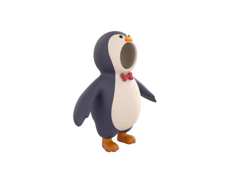 Prop235 Penguin Suit 3D Model