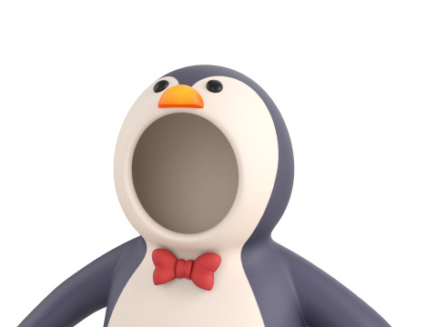 Prop235 Penguin Suit 3Dモデル