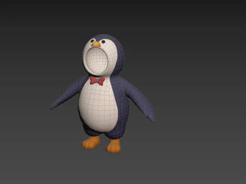 Prop235 Penguin Suit 3D Model