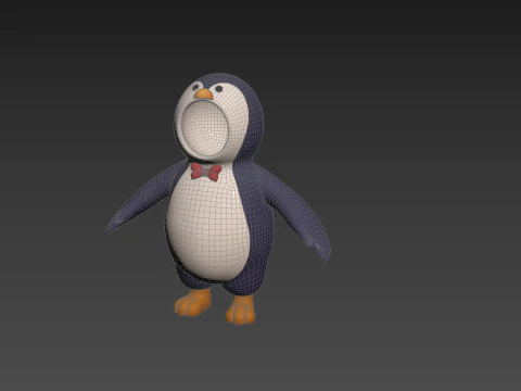 Prop235 Penguin Suit 3D Model