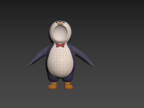 Prop235 Penguin Suit 3Dモデル