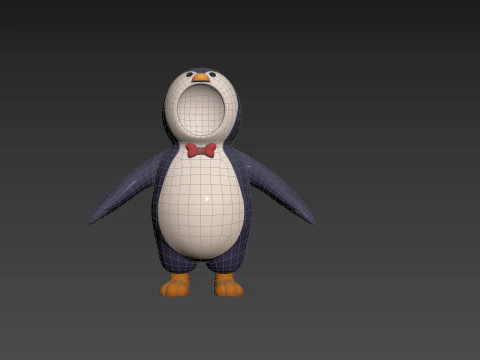 Prop235 Penguin Suit 3D Model