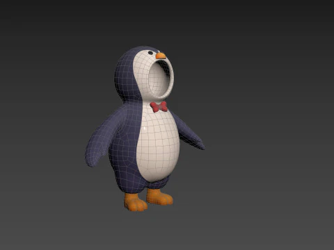 Prop235 Penguin Suit 3D Model