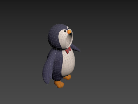 Prop235 Penguin Suit 3Dモデル