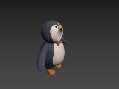 Prop235 Penguin Suit 3D Model