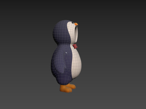 Prop235 Penguin Suit 3Dモデル