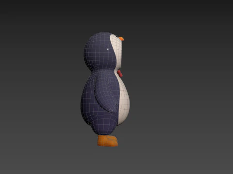 Prop235 Penguin Suit 3D Model
