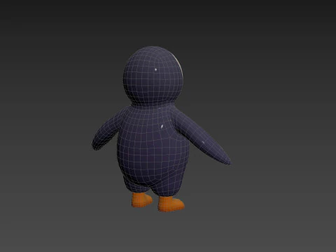 Prop235 Penguin Suit 3D Model