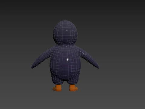 Prop235 Penguin Suit 3D Model