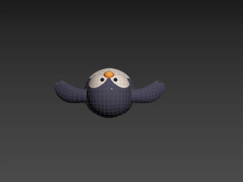 Prop235 Penguin Suit 3D Model