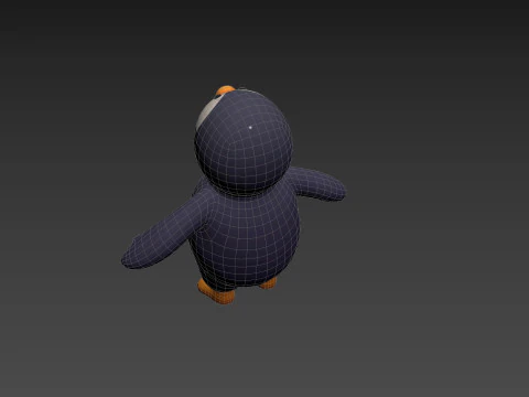 Prop235 Penguin Suit 3D Model