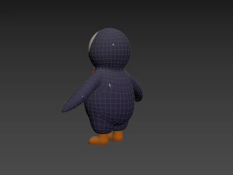 Prop235 Penguin Suit 3D Model