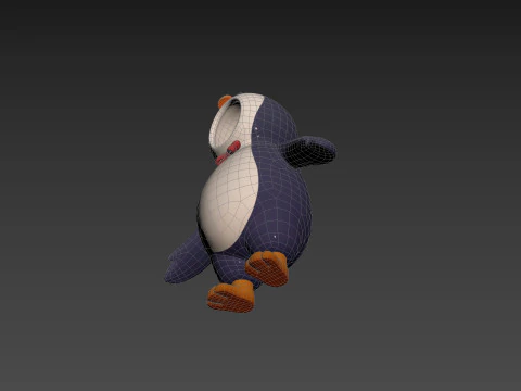 Prop235 Penguin Suit 3D Model