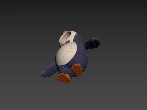 Prop235 Penguin Suit 3D Model