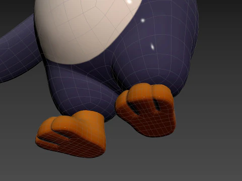Prop235 Penguin Suit 3D Model