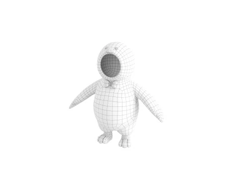 Prop235 Penguin Suit 3D Model