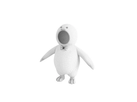 Prop235 Penguin Suit 3D Model