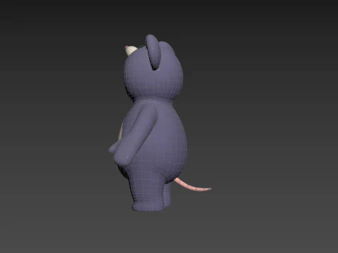 Prop236 Rat Suit 3D Model