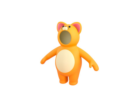 Prop237 Cat Suit 3D Model