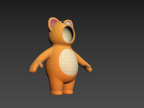 Prop237 Cat Suit 3D Model