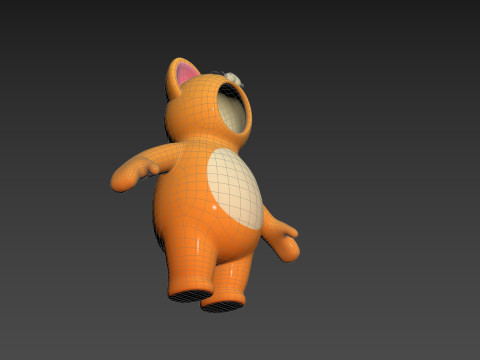 Prop237 Cat Suit 3D Model