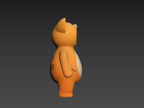 Prop237 Cat Suit 3D Model