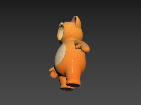 Prop237 Cat Suit 3D Model
