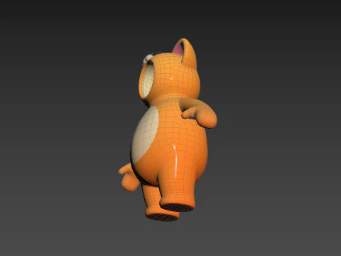 Prop237 Cat Suit 3D Model
