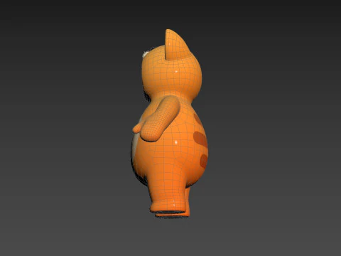 Prop237 Cat Suit 3D Model