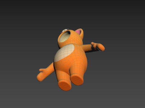 Prop237 Cat Suit 3D Model