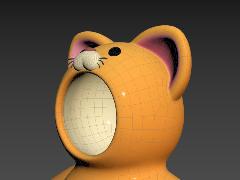 Prop237 Cat Suit 3D Model