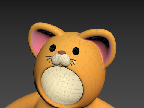 Prop237 Cat Suit 3D Model