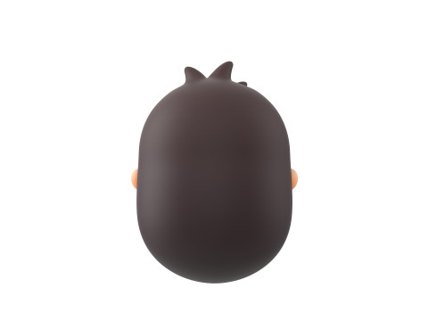 Prop238 Gorilla Head 3Dモデル